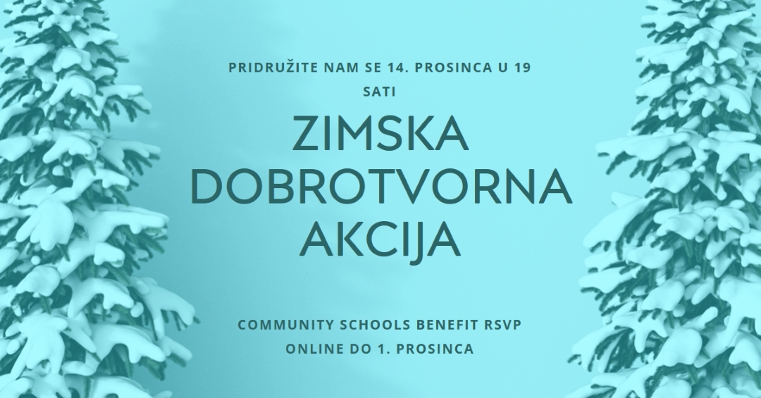 Zimska zemlja čudesa blue modern-simple