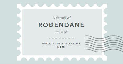 Divan rođendan blue modern-simple