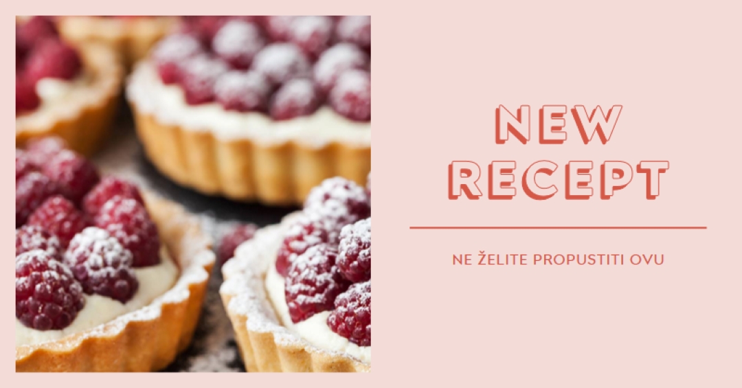 Ne propustite ovaj recept pink modern-simple