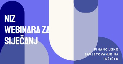 Niz webinara za siječanj blue modern-bold