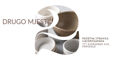 Drugo je mjesto otvoreno white modern-simple