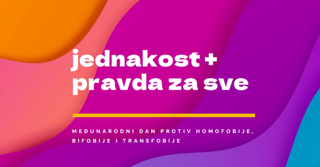 Čast Međunarodni dan protiv homofobije purple modern-bold