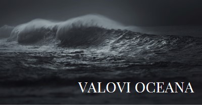 Valovi tamnog oceana gray modern-simple