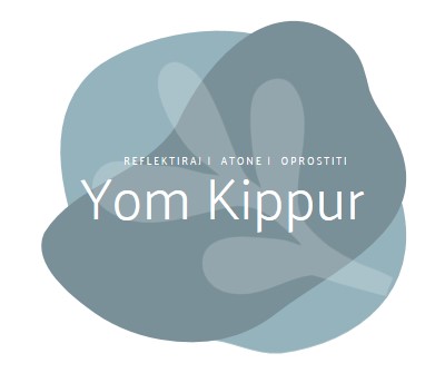 Želje Yom Kippur white organic-simple