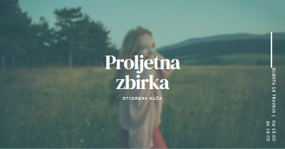 Proljetna livada green modern-simple