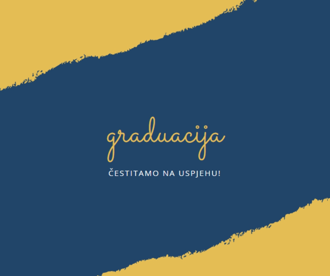 Uzbuđenje diplome yellow modern-simple