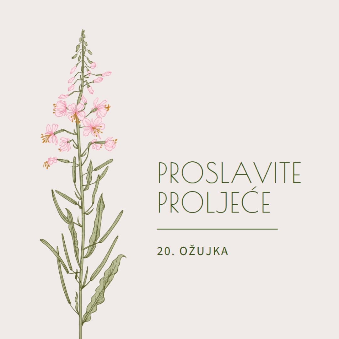 Proslavite proljeće white vintage-botanical