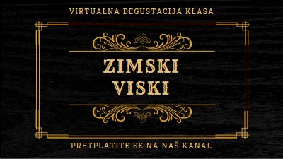 Zimski viski black vintage-retro