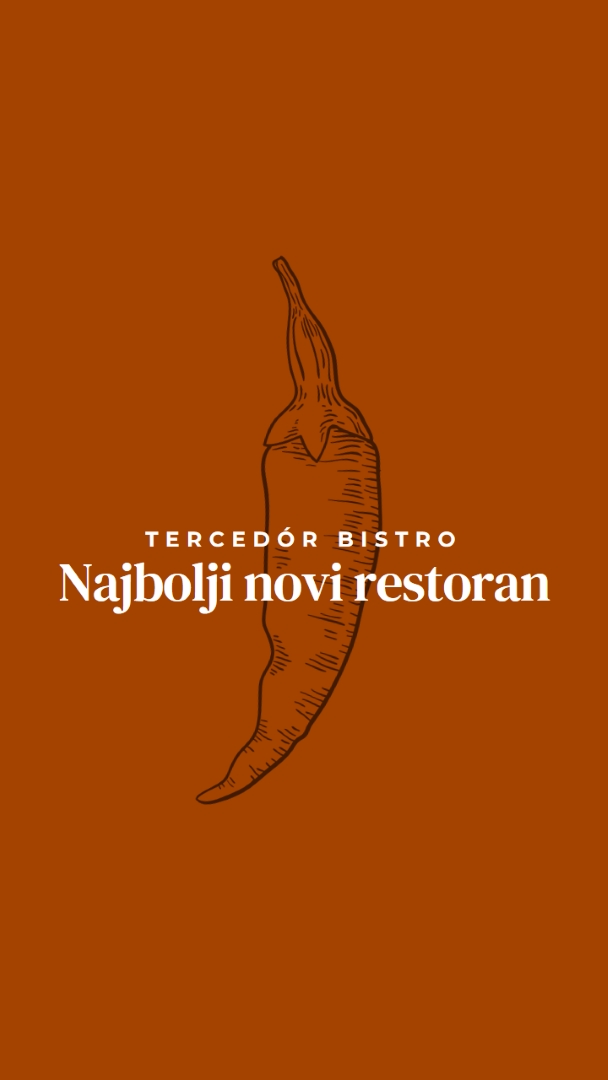Mi smo najbolji novi restoran red modern-simple