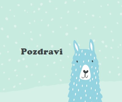 Pozdravi green whimsical-color-block