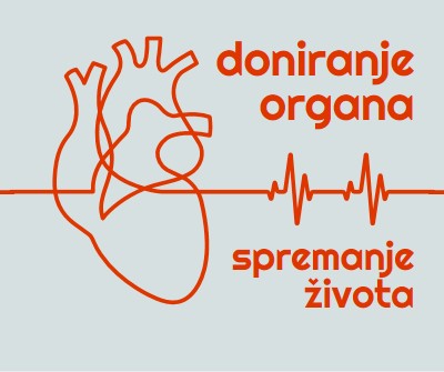 Postanite donator organa blue whimsical-line