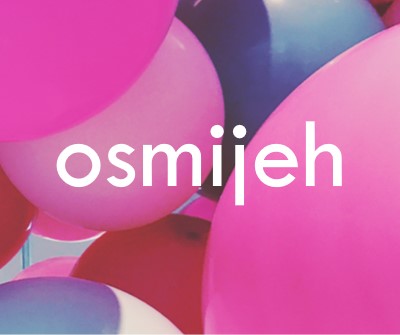 Svi osmehi pink modern-bold