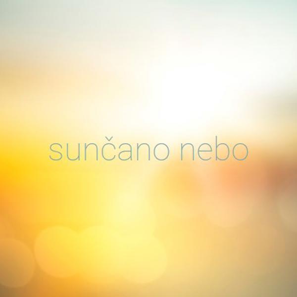 Sunčano nebo yellow modern-simple