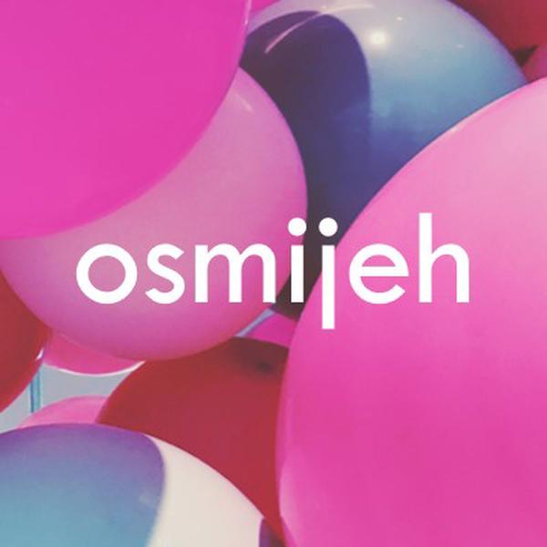 Svi osmehi pink modern-bold