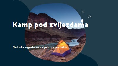 Pod zvijezdama blue organic-simple