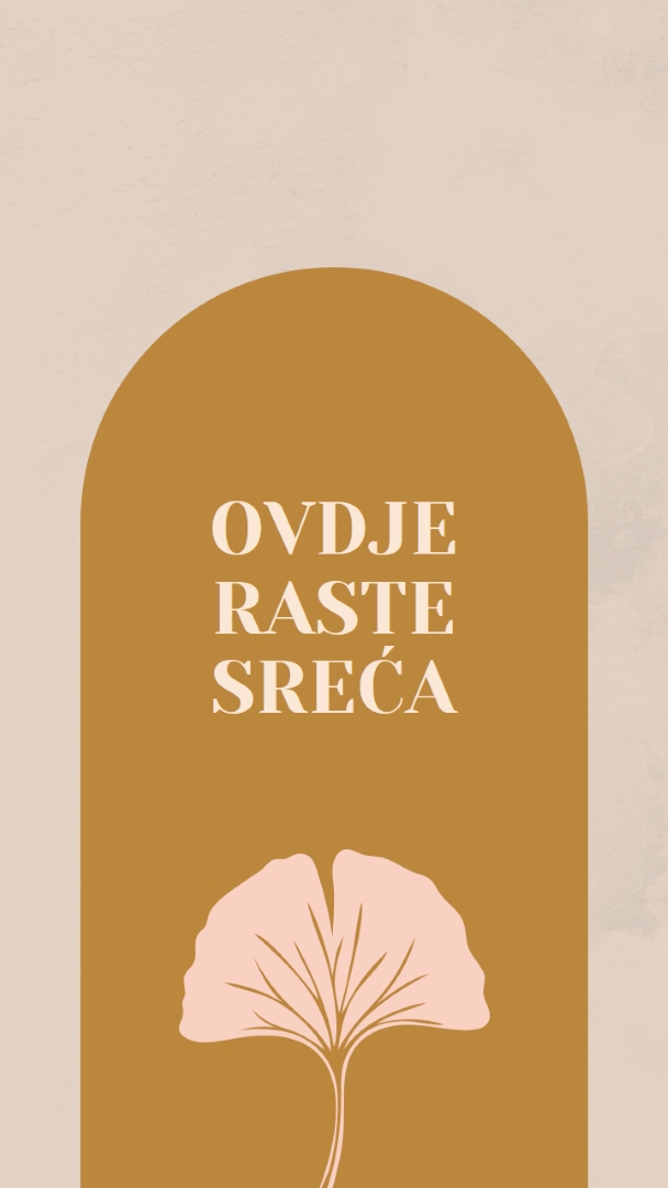 Ovdje raste sreća gray organic-boho