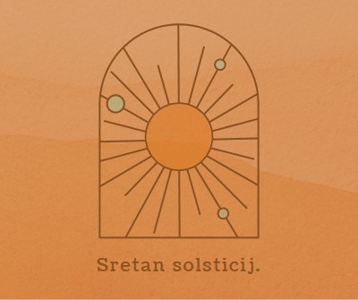 Dobro za solsticij orange organic-boho