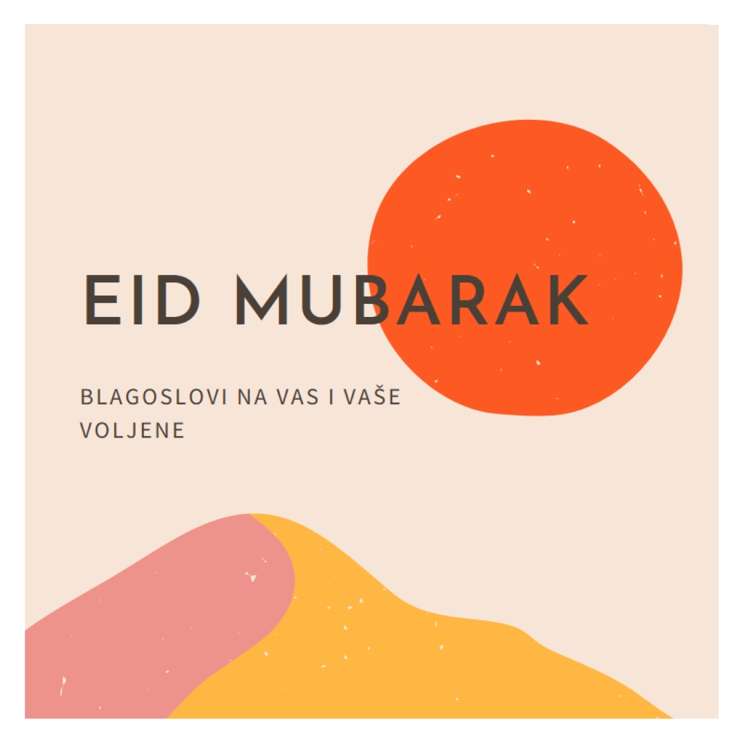 Eid blagoslovi pink organic-simple