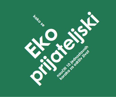 Ekološki savjeti green modern-bold