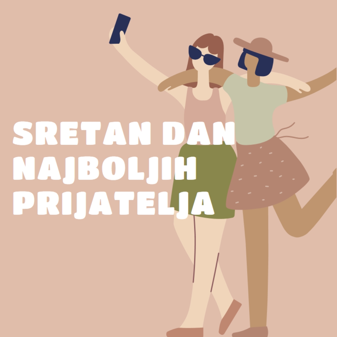 Najbolji prijatelji pink whimsical-color-block