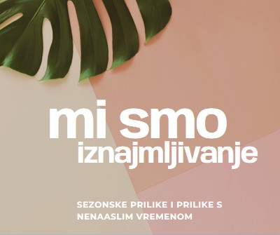 Zapošljavamo sezonske radnike pink modern-simple