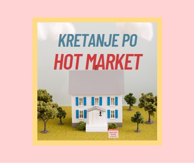 Hot property pink vintage-retro