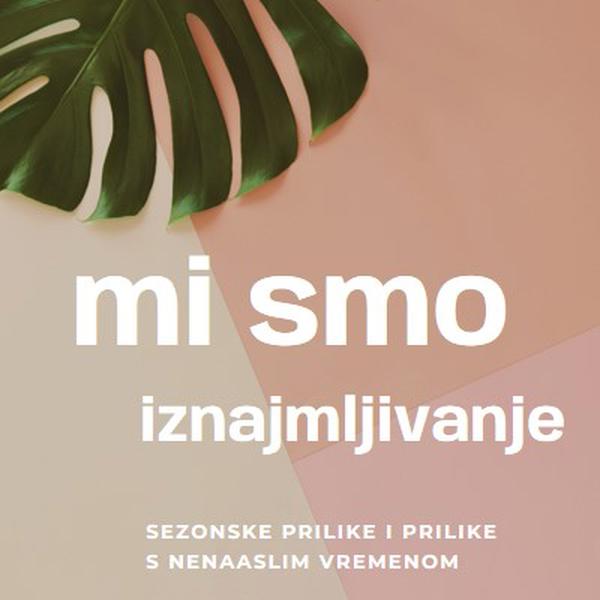 Zapošljavamo sezonske radnike pink modern-simple