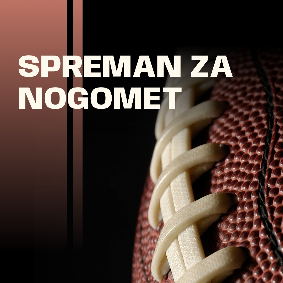 Spreman za nogomet brown modern-simple