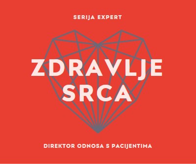 Vaše zdravlje srca red modern-bold