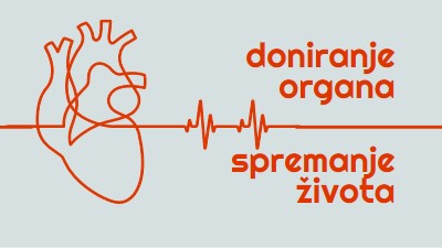 Postanite donator organa blue whimsical-line