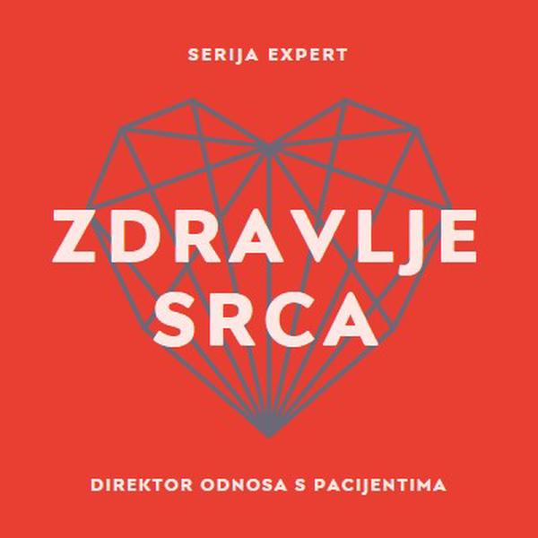 Vaše zdravlje srca red modern-bold