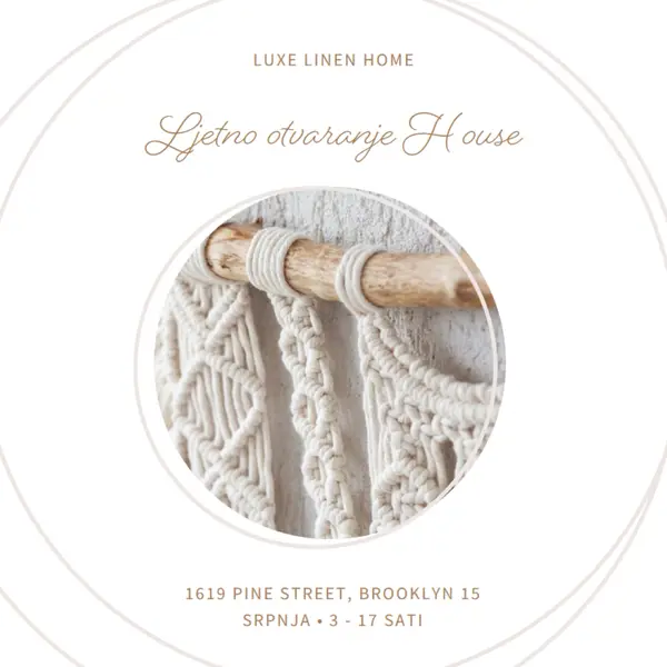 Šivanje obrta white modern-simple