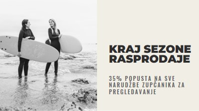 Radost na plaži gray modern-bold