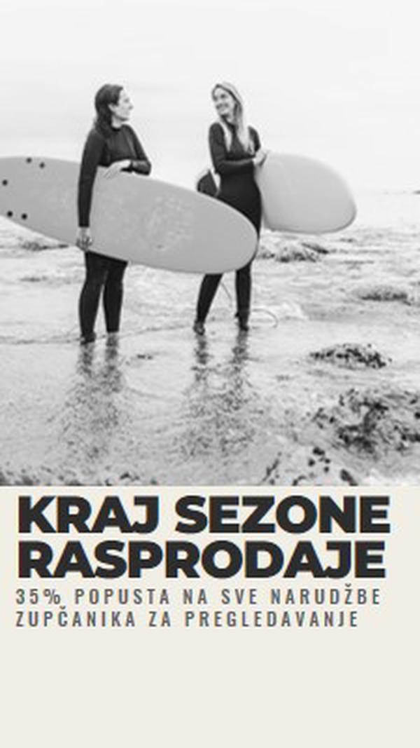 Radost na plaži gray modern-bold