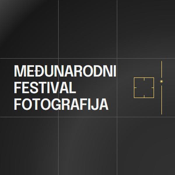 Međunarodni festival fotografija black modern,moody,camera,grid,geometric,pattern