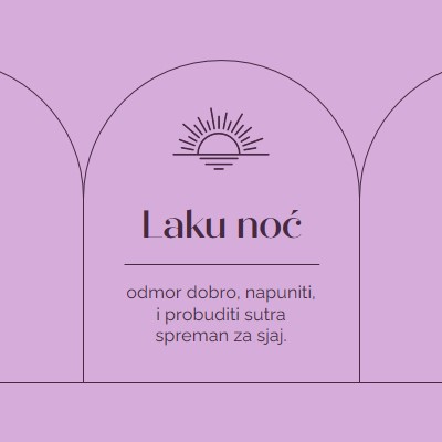 Dobro se odmori i napuni purple organic,boho,lines,simple,symmetrical,