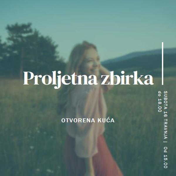 Proljetna livada green modern-simple