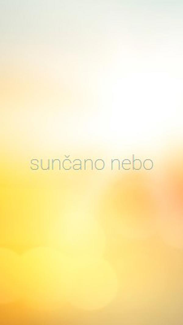 Sunčano nebo yellow modern-simple