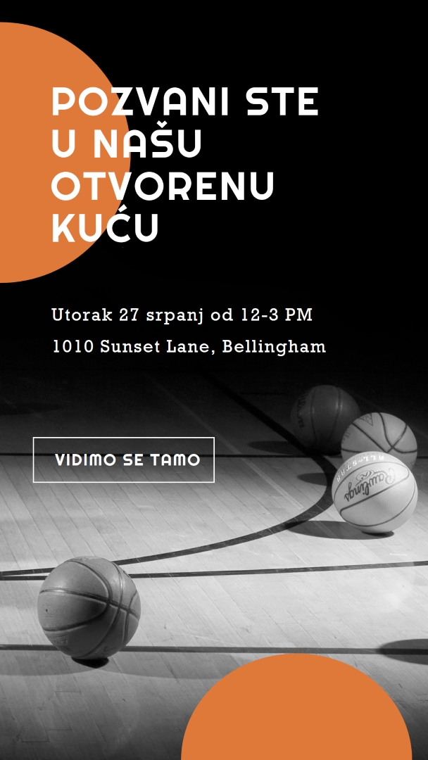 Sportska otvorena kuća black vintage-retro