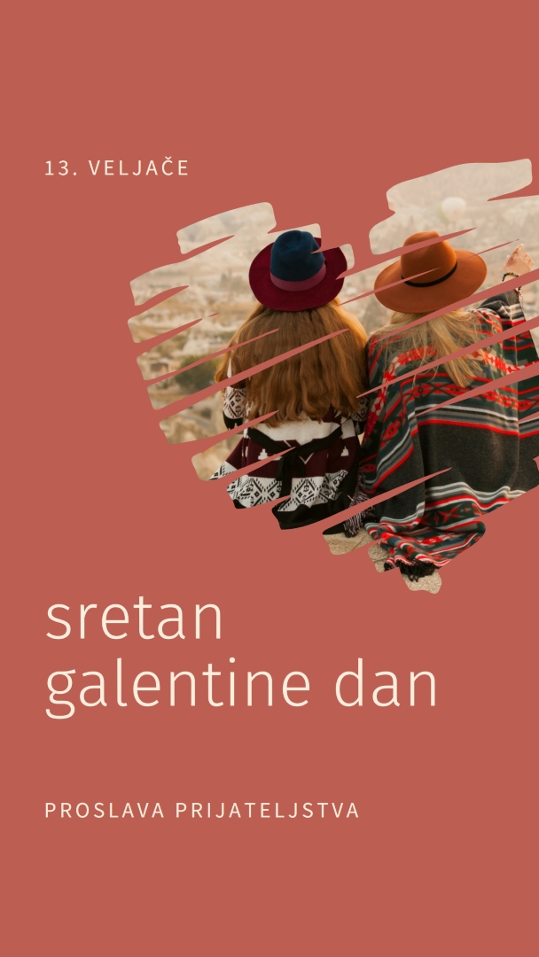 Proslava ženskih prijateljstva red modern-simple