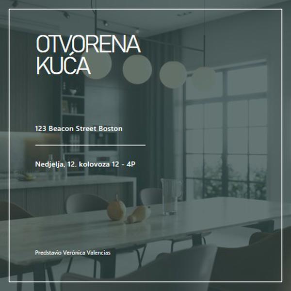 Urbana glamur otvorena kuća gray modern-simple