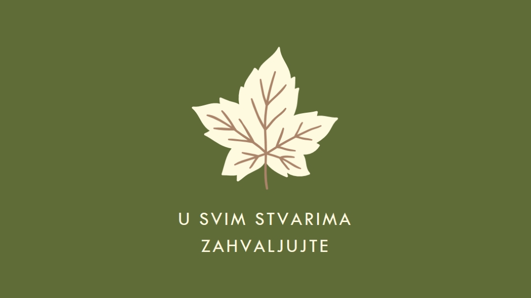Stav zahvalnosti green modern-simple