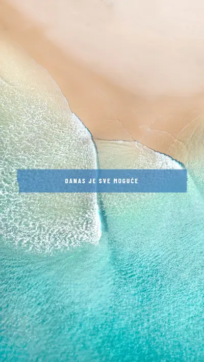 Promjena mora blue modern-simple
