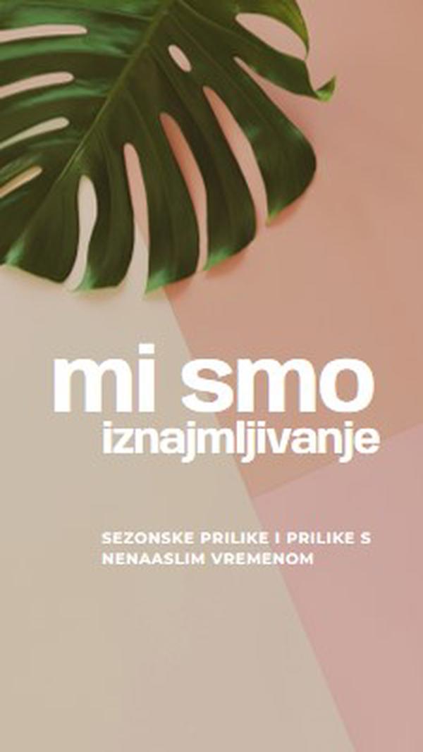 Zapošljavamo sezonske radnike pink modern-simple