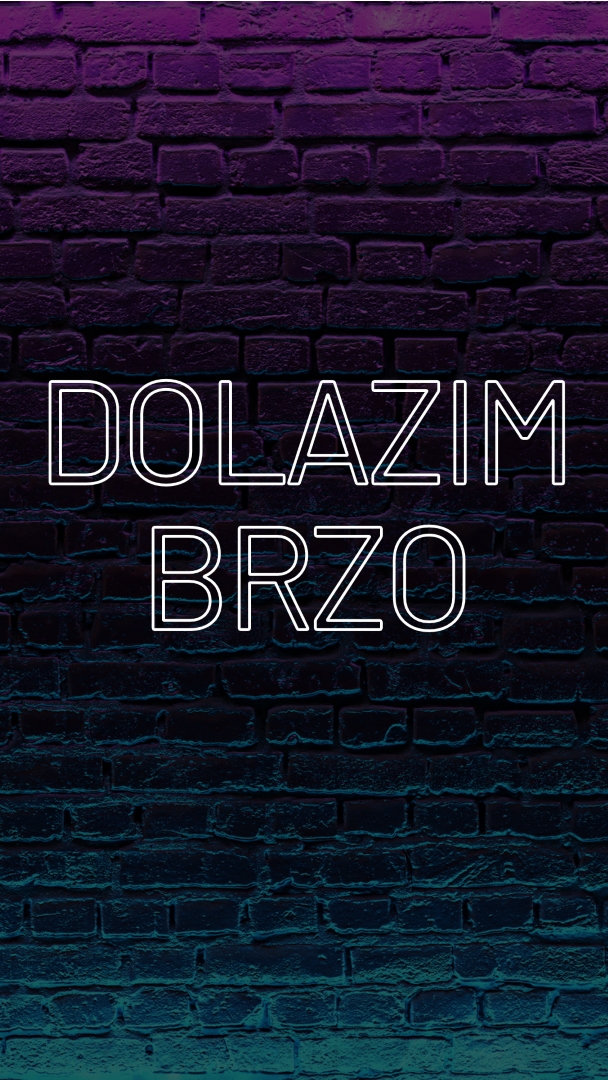 Uskoro za vas purple modern-bold