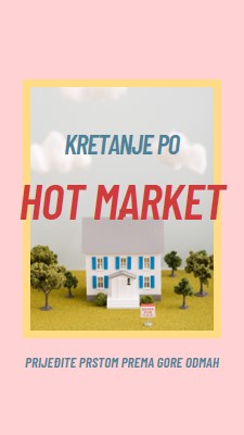 Hot property pink vintage-retro