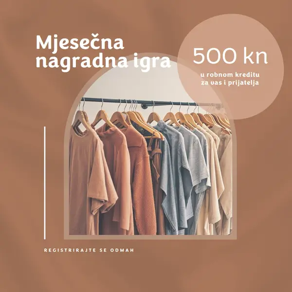 Tekstil od terakote brown organic-simple