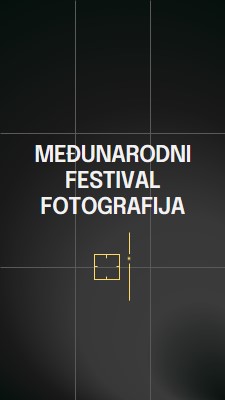 Međunarodni festival fotografija black modern,moody,camera,grid,geometric,pattern