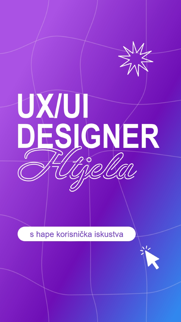 UI/ UX designer wanted purple bold,playful,digital,grid,neon,gradient