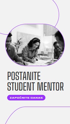 Postanite studentski mentor gray modern,clean,line,monochromatic,minimal,photo